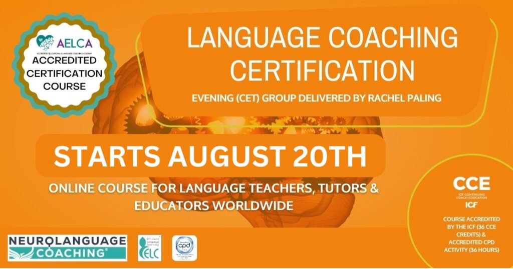 LCC Aug Sep2026 EVENING nlc - Neurolanguage Coaching : Brain Friendly Language Learning