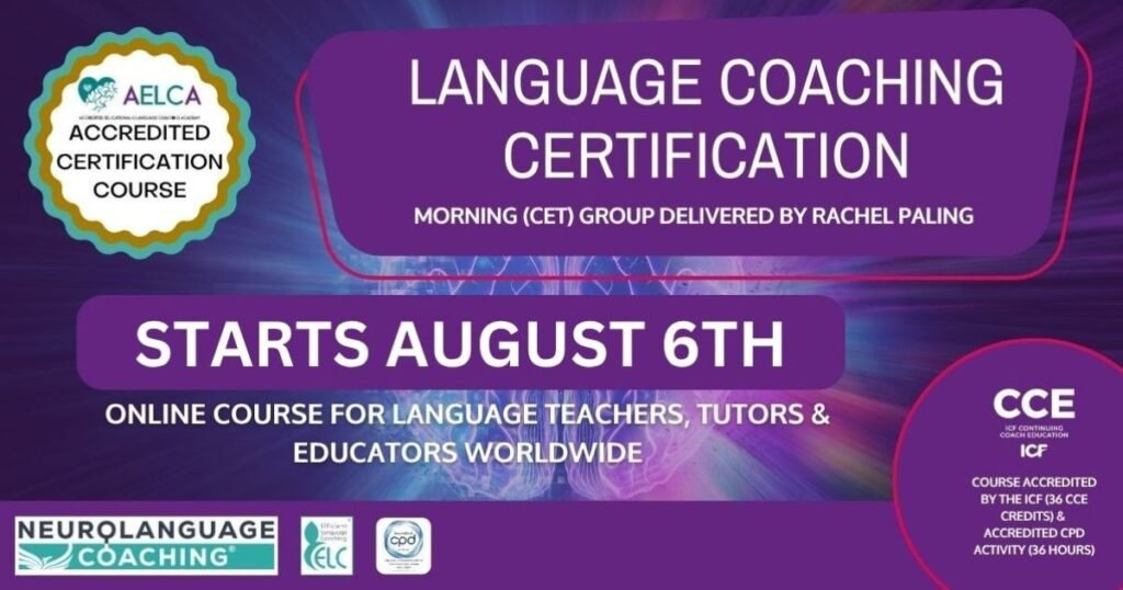 LCC Aug Sep2026 MORNING NLC - Neurolanguage Coaching : Brain Friendly Language Learning