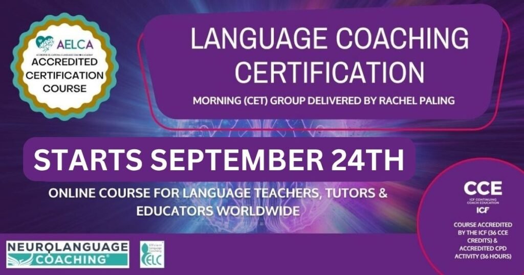 LCC Sep Oct2026 MORNING NLC 1 - Neurolanguage Coaching : Brain Friendly Language Learning
