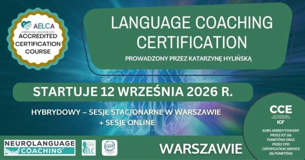 LCC Warsaw Sep Oct2026 POLISH - Neurolanguage Coaching : Brain Friendly Language Learning