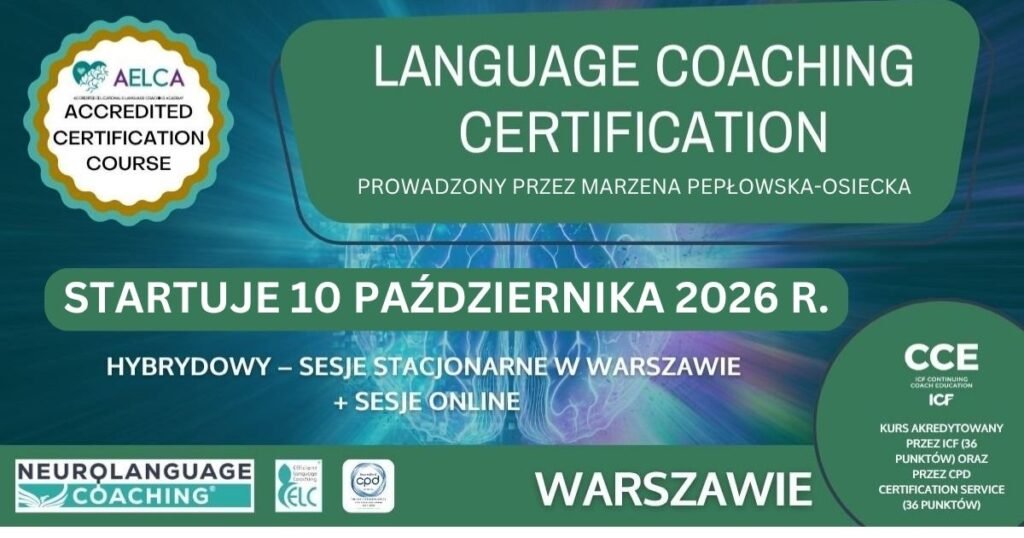 LCC Hybrid Warsaw Oct Nov2026 Marzena - Neurolanguage Coaching : Brain Friendly Language Learning